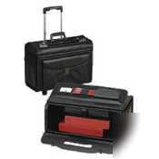Sparco catalog/laptop computer case with rollers