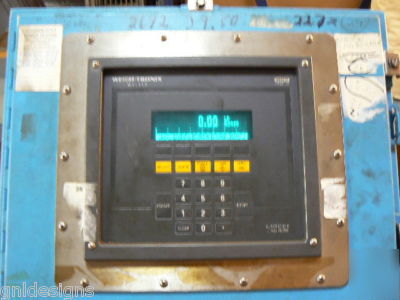 Weigh-tronix wi-130 display+3735 bench scaleâ˜…160KG/352#