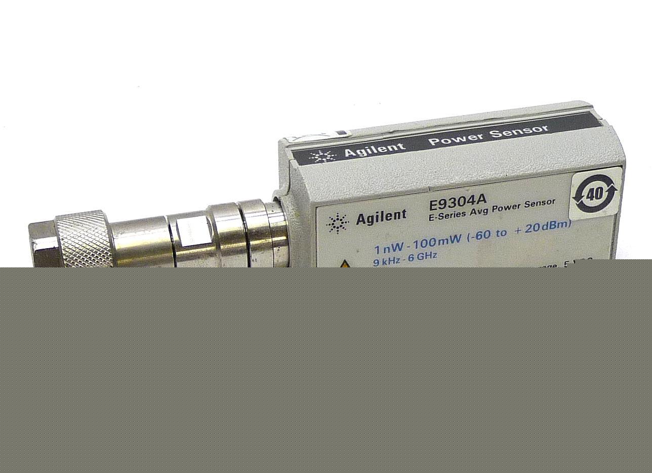 Hp agilent E9304A e 9KHZ-6GHZ average power sensor 