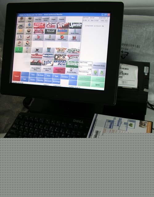 2 restaurant & pizza delivery touch computer pos system