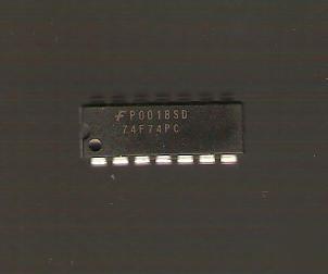 74F74 dual d-type positive edge-triggered flip-flop X25