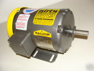 Baldor 34K46-872 dirty duty industrial motor 1800 rpm