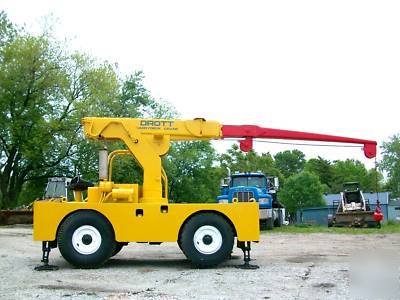 Drott carry deck crane good runner good paint 