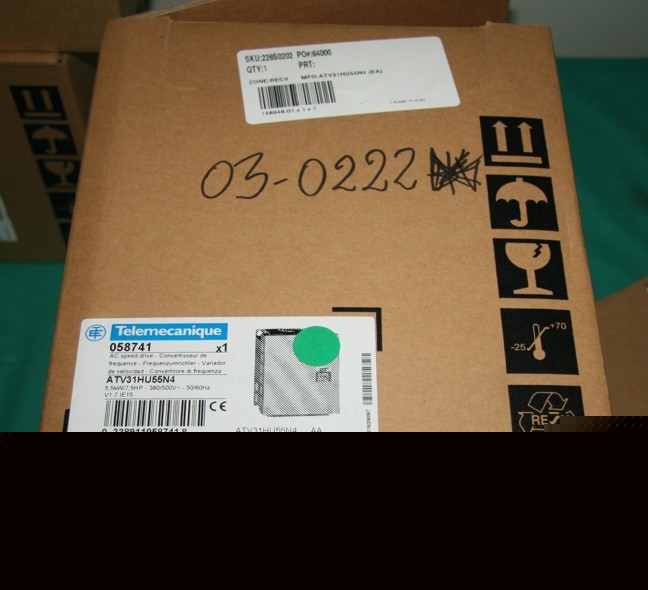 New telemecanique schneider ac speed drive ATV31HU55N4 