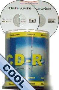 10 [discs] datawrite cd-r silver premium 52X/700MB