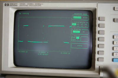 Agilent 54503A 500 mhz 4 ch oscilloscope no burn 10430A