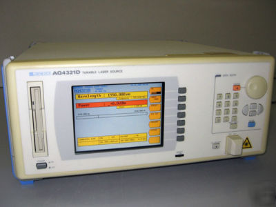 Ando AQ4321D tunable laser source +7 dbm ~ 81680A