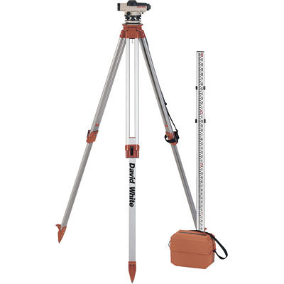 David white automatic level package - 26X magnification