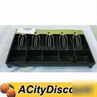 Used commercial restaurant retail cash drawer insert