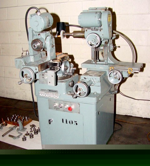 1980 cincinnati monoset tool & cutter grinder w/tooling