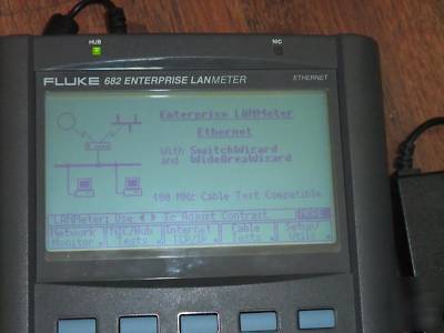 Fluke 682 enterprise lan meter