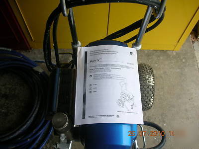 Graco texspray mark iv 2009 electric airless 