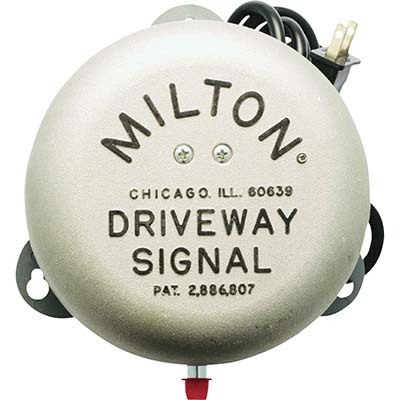New milton driveway signal bell alert system - 