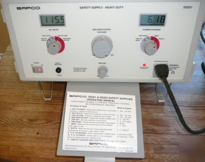 Bapco safety supply - heavy duty isolation transformer 