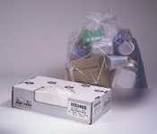 Commercial can liners, regular grade, 10 gal. cap., 24