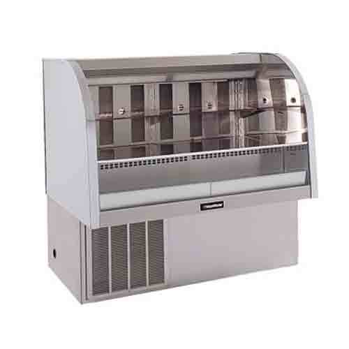 Delfield 549-or display case, open front, refrigerated,