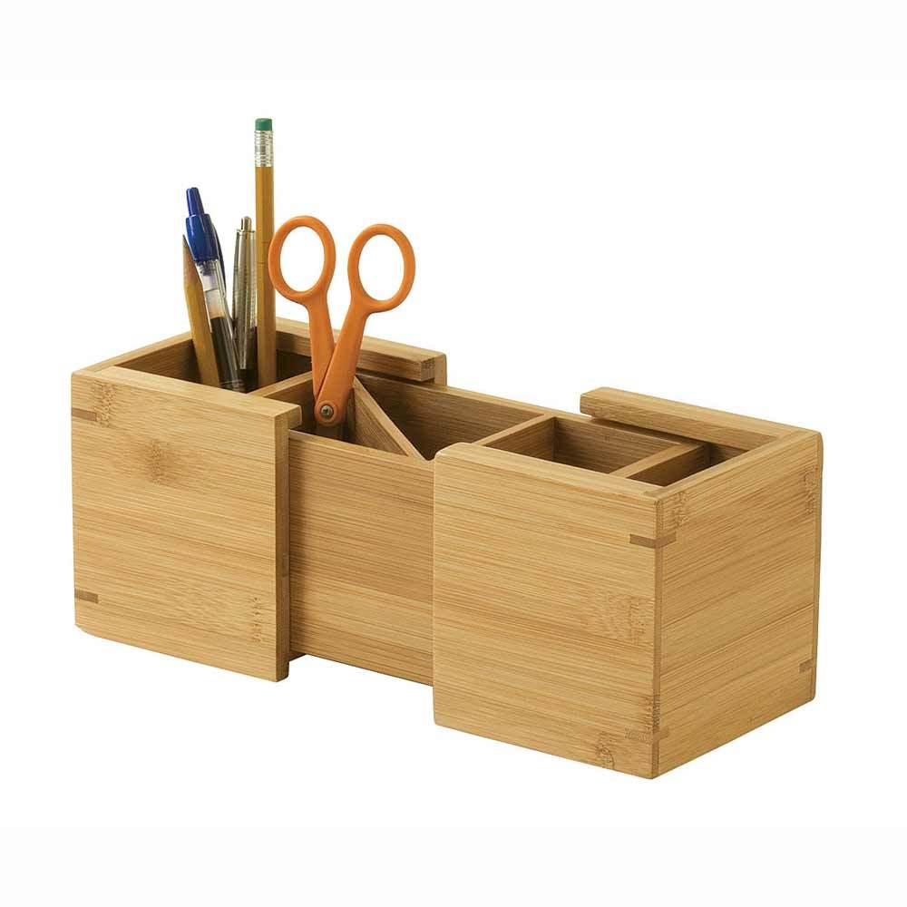 Expandable pencil holder bamboo by lipper international
