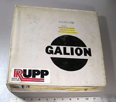 Galion / dresser service shop manual - rollers - 1980's