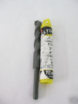 New relton grt 7-4 groo-v tip rotary bit (YB28)