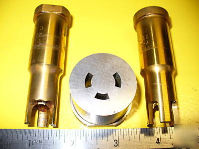 New sheet metal punch & dies steel iron fabrication ** *