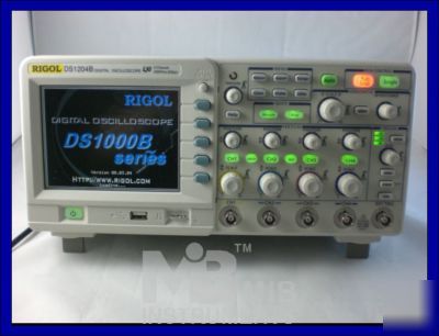 Rigol DS1204B 200MHZ 4CH digital oscilloscope 2GS/s dso