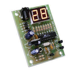 Temperature monitor seven segment display diy kit