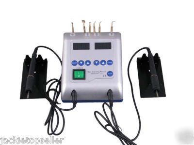 6 dental digital wax carver with 12 pencil + 36 tips 
