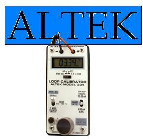 Altek 334 loop calibrator 4-20 ma w/case