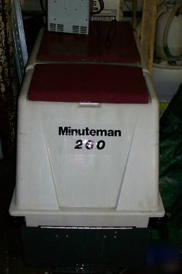 Floor scrubber minuteman 260 26