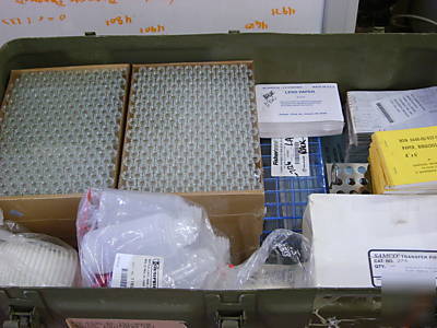 Military field kit - test t's, pipetts, tons of stuff 