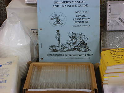 Military field kit - test t's, pipetts, tons of stuff 