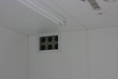 Modular steel building for office or portable restrooms