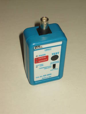 New ideal industries coax minitester coaxial bnc 62-204