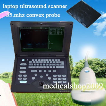 New laptop b-ultrasound ultrasound scanner convex probe