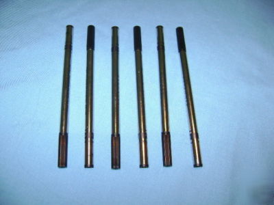 New levenger 6 fiber tip pen refills- broad-black 2MM * *