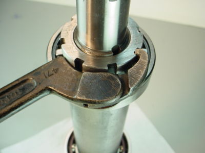 Small hook spanner wrench for bridgeport mills - u.s.a.