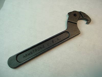 Small hook spanner wrench for bridgeport mills - u.s.a.