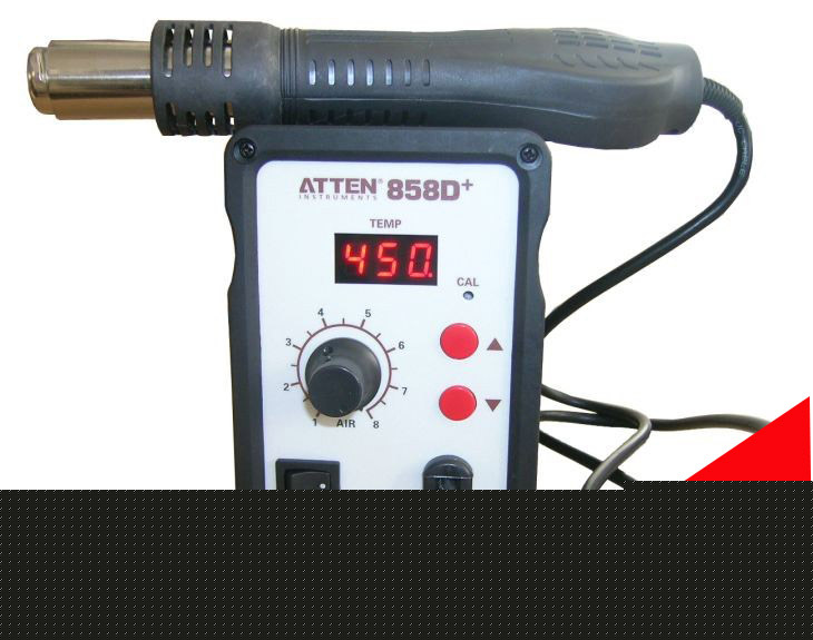 Atten at 858D 858D+ smd hot air rework station solder