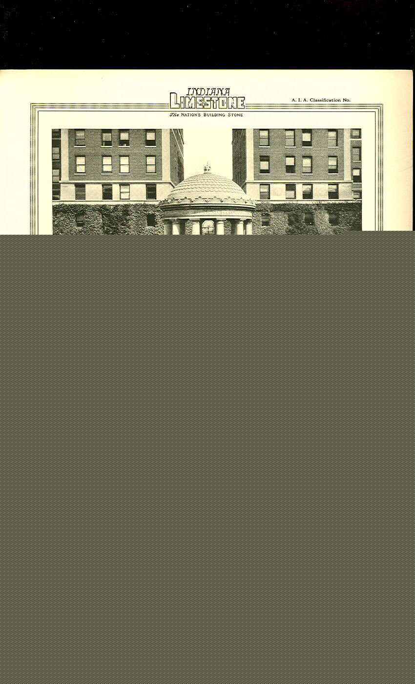 1921 indiana limestone- dean van arminge memorial - nyc