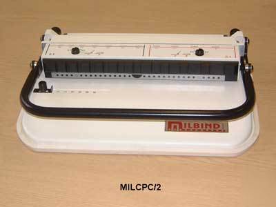 Calendar binding machine + 1000 wires + 1000 hangers