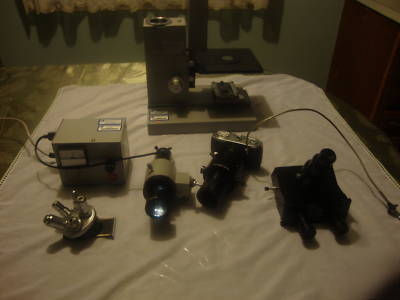Leitz diavert inverted photographic microscope