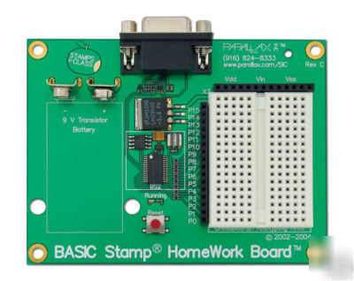 Parallax basic stamp homework board (1 board of 28158)