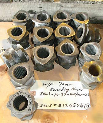 ZSK70 twin screw segments heaters coperion wp extruder