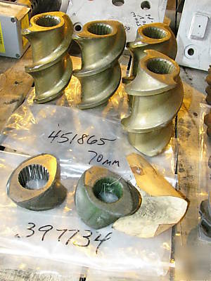 ZSK70 twin screw segments heaters coperion wp extruder