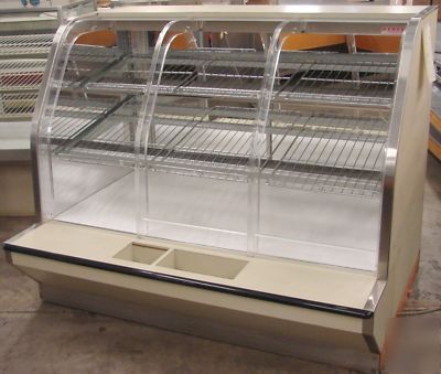 Barker blf-rb open air dry display case, 62