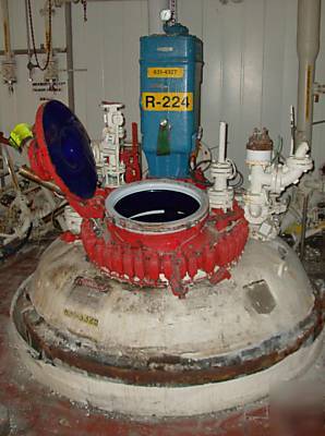 De dietrich glass lined reactor, 750 gallon, 1991