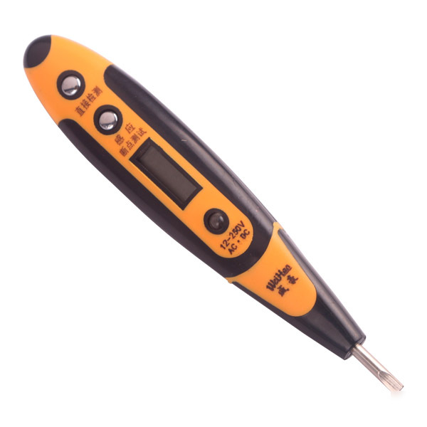 Electric digital voltage detector sensor tester