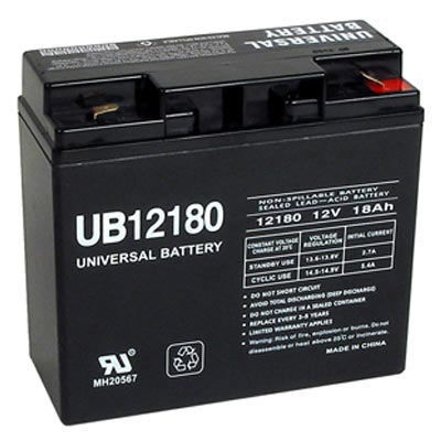 New 12V 18AH sla sealed lead acid agm battery universal 