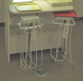 New dental cabinet with doctor & assistant controls - 