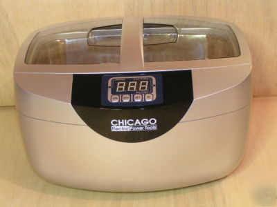 New large 2.5 liter heated digital ultrasonic cleaner